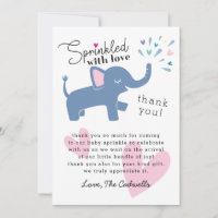 Asperjado con el bebé lindo del elefante del amor