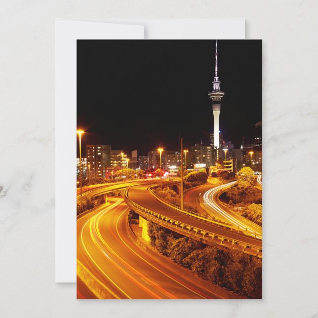 Tarjeta De Agradecimiento Auckland (Anverso)