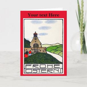 Tarjeta De Agradecimiento Austria de la vendimia