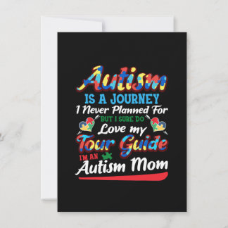 Tarjeta De Agradecimiento Autismo Conciencia Autismo Autismo Mamá rompe piez