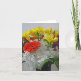 Tarjeta De Agradecimiento Autumn Bouquet Card
