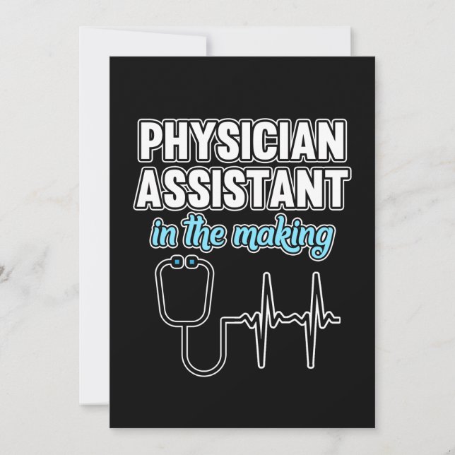 Tarjeta De Agradecimiento Auxiliar Médico Para Hacer Estudiantes Médicos De  (Anverso)