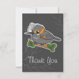 Tarjeta De Agradecimiento Ave Akohekohe