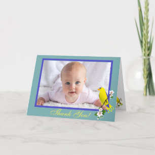 Tarjeta De Agradecimiento Aves