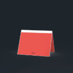 Tarjeta De Agradecimiento Azul Blanco Rojo Gracias Cartas | Personalizado<br><div class="desc">Expresar gratitud con elegantes y personalizadas tarjetas de agradecimiento rojas, blancas y azules, perfectas para cualquier ocasión. Diga "gracias" en estilo con tarjetas de agradecimiento personalizadas en rojo, blanco y azul. Perfecto para bodas, cumpleaños, graduaciones o eventos corporativos, estas tarjetas dobladas de dos caras le permiten agregar un mensaje personal,...</div>