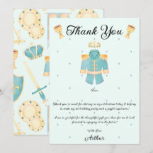Azul y oro acuarela Principito Cumpleaños
