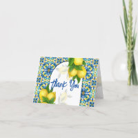 Azulejos azules lemon Amalfi Positano italiano