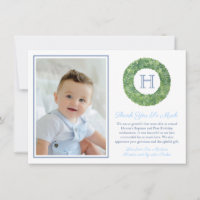 Baby Boy Baptism Birday Smart Monograma