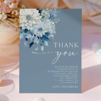 Baby In Bloom Polvo Azul Floral Baby Shower