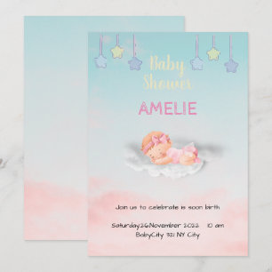 Tarjeta De Agradecimiento Baby Shower