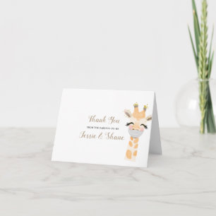 Tarjeta de agradecimiento - Baby Shower