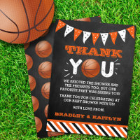 Baby Shower con temas de baloncesto