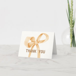 Tarjeta De Agradecimiento Baby Shower de la cinta de opciones neutra de géne