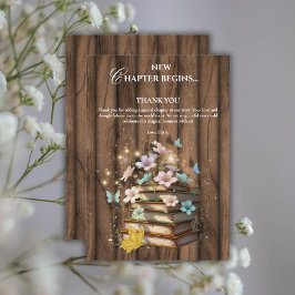 Tarjeta De Agradecimiento Baby Shower de libros de cuentos rusos mágicos