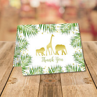 Baby Shower de los animales del Safari Tropical Go