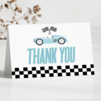 Baby Shower de Racecar de Carro Azul