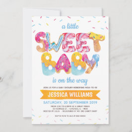 Tarjeta De Agradecimiento Baby Shower de salpicaduras de candelero neutra de