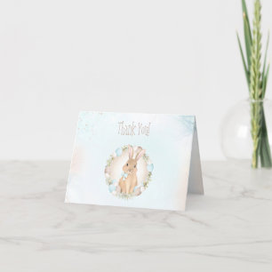 Tarjeta de agradecimiento Baby Shower de Spring Bu