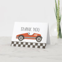 Baby Shower del coche de la raza roja