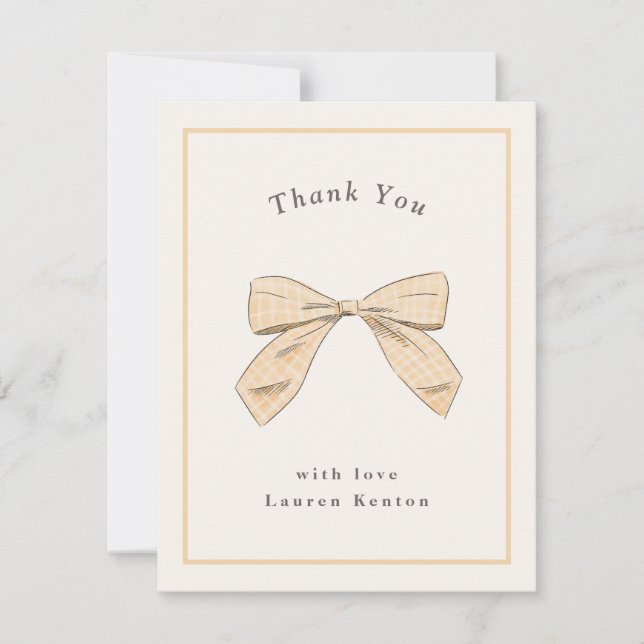 Tarjeta De Agradecimiento Baby Shower Elegante De Flor De Plata Ligera (Anverso)