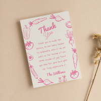 Baby Shower Girly de color rosa de crecimiento loc