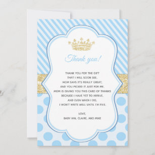 Tarjetas De Agradecimiento Baby Shower Zazzle Es