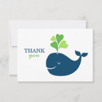 Baby Shower Nautical Navy Blue Green Whale Boy