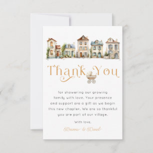 Tarjeta de agradecimiento – Baby Shower 'Se necesi