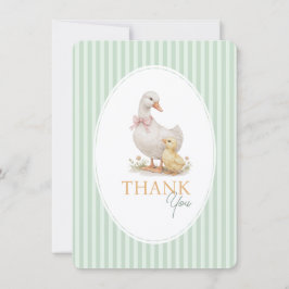Tarjeta De Agradecimiento Baby Shower Thank You Cards Goose and Gosling.