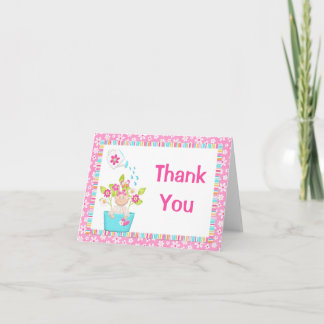 Tarjeta De Agradecimiento Baby Sprinkle Gracias