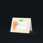 Tarjeta De Agradecimiento Baby Zoey Birthday Thank You<br><div class="desc">Baby Zoe Thank You card.   ©  2014 Sesame Workshop. www.sesamestreet.org</div>