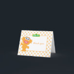 Tarjeta De Agradecimiento Baby Zoey Birthday Thank You<br><div class="desc">Baby Zoe Thank You card.   ©  2014 Sesame Workshop. www.sesamestreet.org</div>