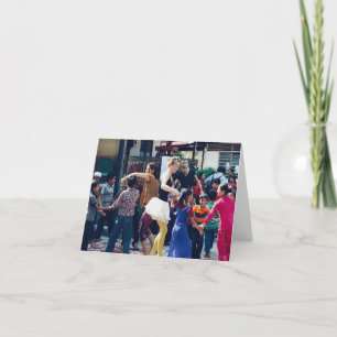 Tarjeta De Agradecimiento Baile de Circo