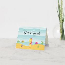 Tarjeta De Agradecimiento Bajo el mar Gracias Cartas