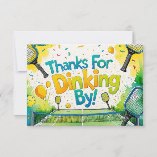 Tarjeta De Agradecimiento Baloncesto