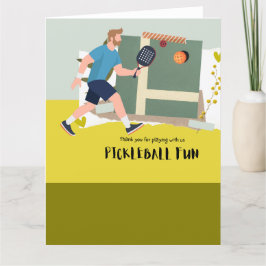 Tarjeta De Agradecimiento Baloncesto