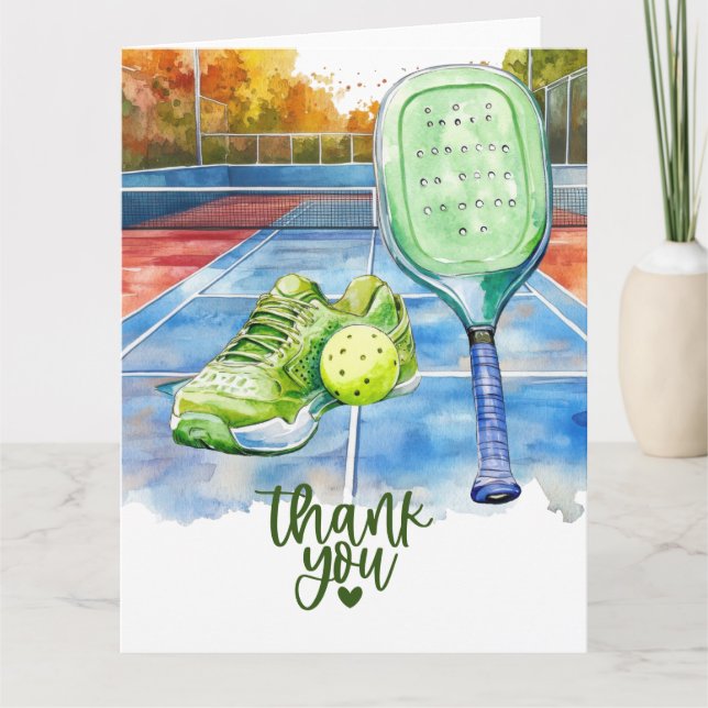 Tarjeta De Agradecimiento Baloncesto (Anverso)