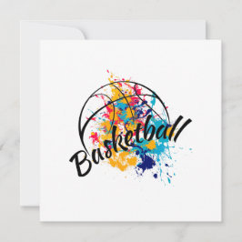 Tarjeta De Agradecimiento Baloncesto acuático