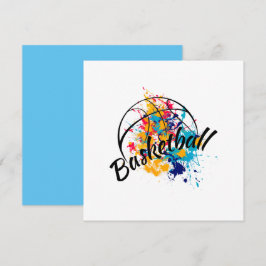 Tarjeta De Agradecimiento Baloncesto acuático