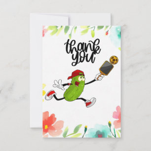 Tarjeta De Agradecimiento Baloncesto con flores