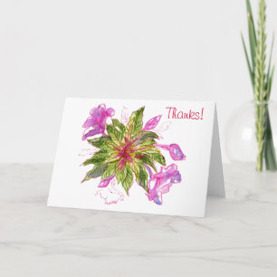 Tarjeta De Agradecimiento Balsam Bouquet