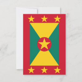 Tarjeta De Agradecimiento Bandera de Granada