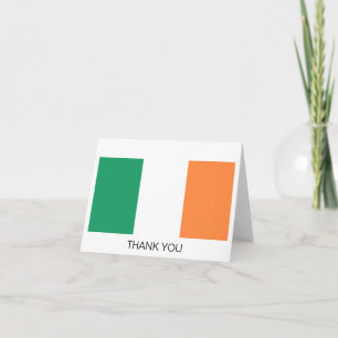 Tarjeta De Agradecimiento Bandera de Irlanda