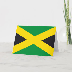 Tarjeta De Agradecimiento Bandera de Jamaica