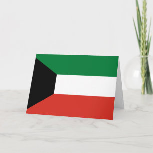 Tarjeta De Agradecimiento Bandera de Kuwait