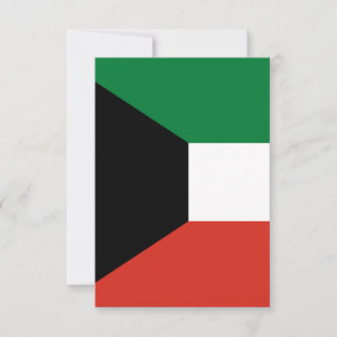 Tarjeta De Agradecimiento Bandera de Kuwait