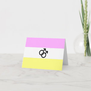Tarjeta De Agradecimiento Bandera de Orgullo Twink