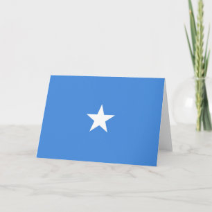 Tarjeta De Agradecimiento Bandera de Somalia