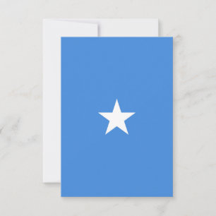 Tarjeta De Agradecimiento Bandera de Somalia
