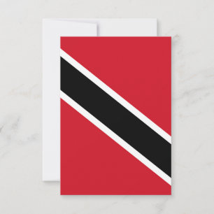 Tarjeta De Agradecimiento Bandera de Trinidad y Tobago